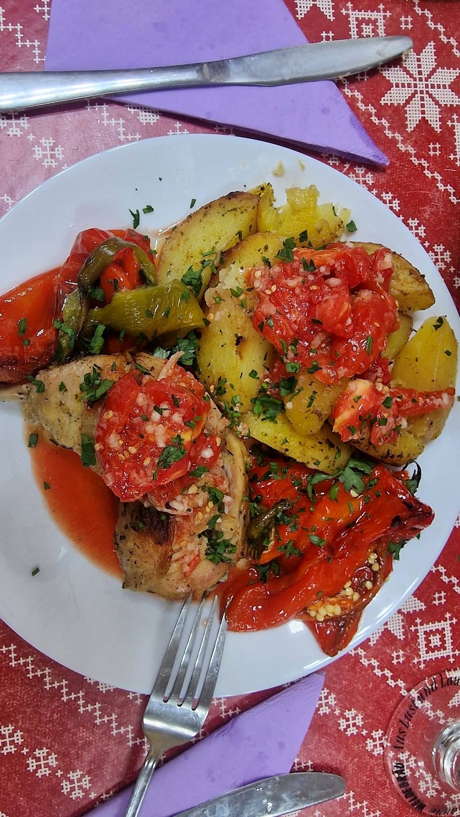 Friptură cu legume